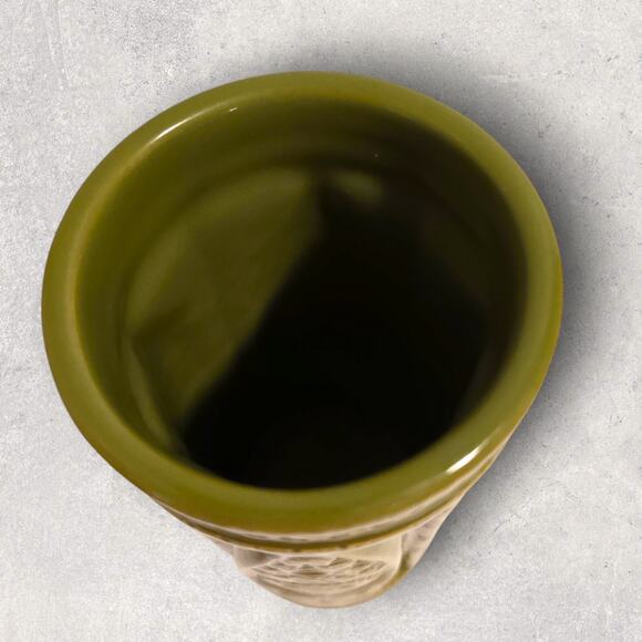 Disney Adventureland Tiki Shield Mug Green Disneyland Park NEW - Picture 3 of 4